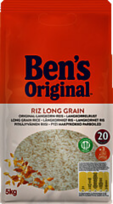 Image de RIZ LONG GRAIN UNCLE BEN'S 5KG