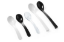 Image de CUILLERE NOIRE LURAN GRANDE 10PC