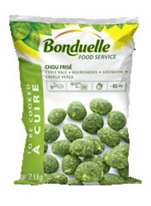 Image de CHOUX FRISE VERT 2.5KG BONDUELLE SURGELE