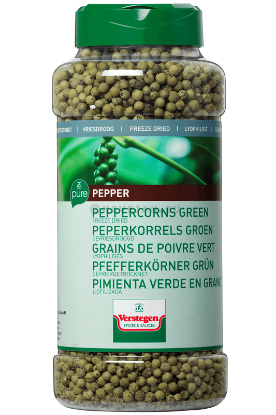Image de GRAINS DE POIVRE VERT SECHES 140gr VERSTEGEN