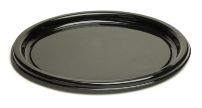 Image de ASSIETTE NOIR 26CM 1PC