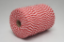 Image de FICELLE COTON BLANC ET ROUGE 3MM 1KG