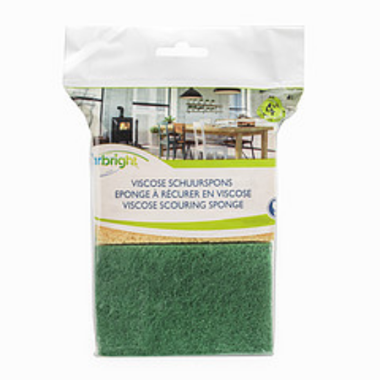 Image de EPONGE A RECURER JAUNE-VERT (4PCS)