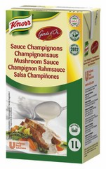 Image de GARDE D'OR SAUCE CHAMPIGNON KNORR 6X1L