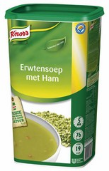 Image de POTAGE AUX POIS JAMBON 1.380KG KNORR