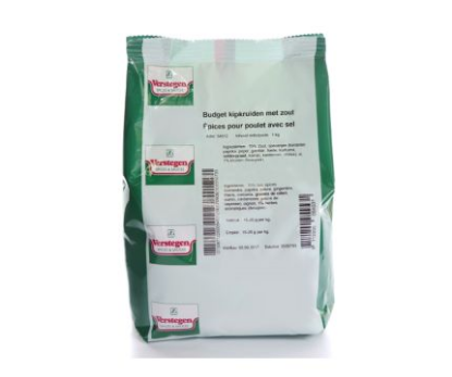 Image de BUDGET-PACK EPICES POULET A/S 1KG VERSTEGEN