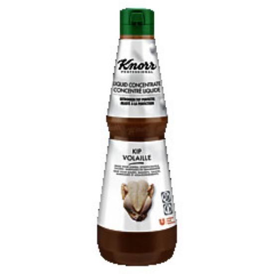 Image de BOUILON DE POULE LIQUIDE CONCENTRE 1L KNORR