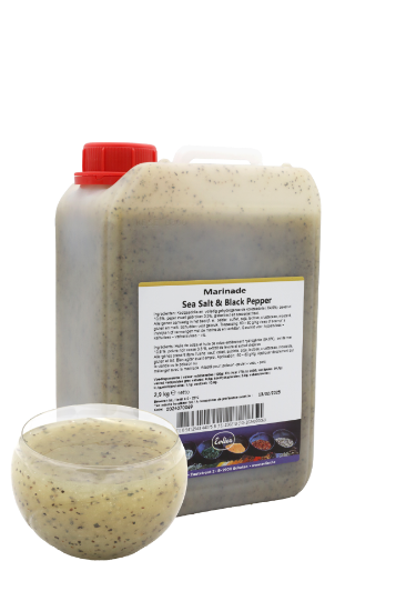 Image de MARINADE SEASALT & BLACK PEPPER EVLIER 2.9KG