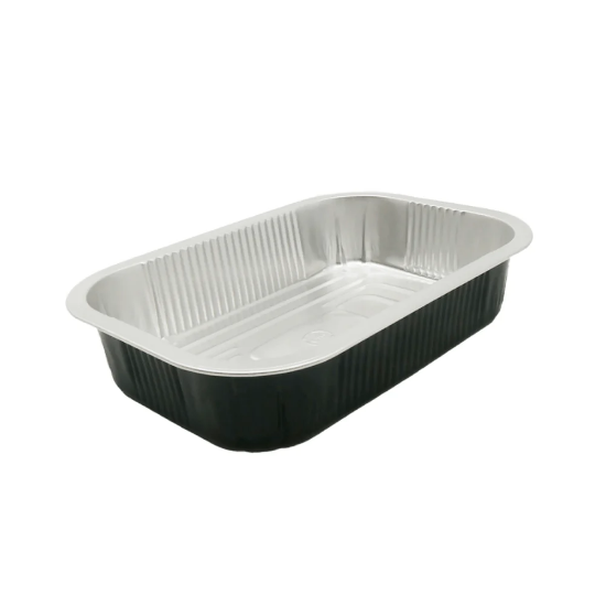 Image de RAVIER ALU NOIR 1350ml 265x162x44mm 76GM (500pcs)