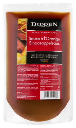 Image de POCHE SAUCE A L'ORANGE 10x180ml Didden
