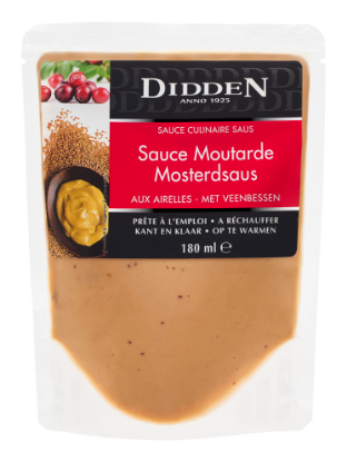 Image de POCHE SAUCE MOUTARDE AIRELLES 10x180ml Didden