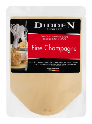 Image de POCHE SAUCE FINE CHAMPAGNE 10x180ml Didden
