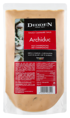 Image de POCHE SAUCE ARCHIDUC 10x180ml Didden