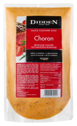 Image de POCHE SAUCE CHORON 10x180ml Didden