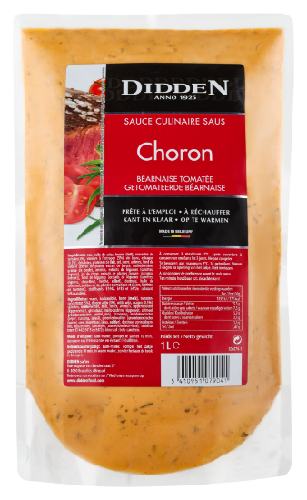 Image de POCHE SAUCE CHORON 10x180ml Didden